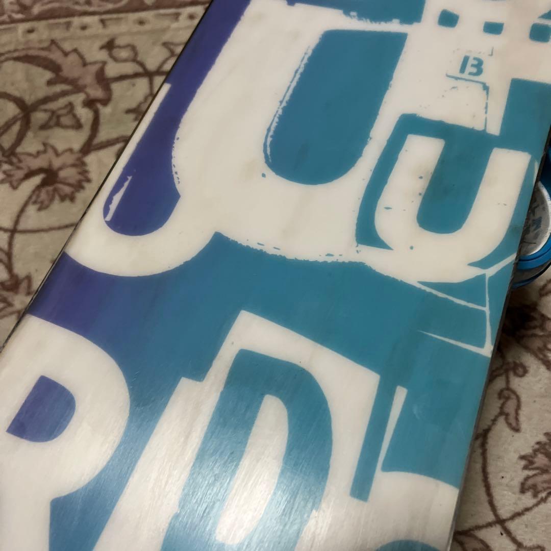 良品 BURTON 145cm バイン付 スノーボードセット