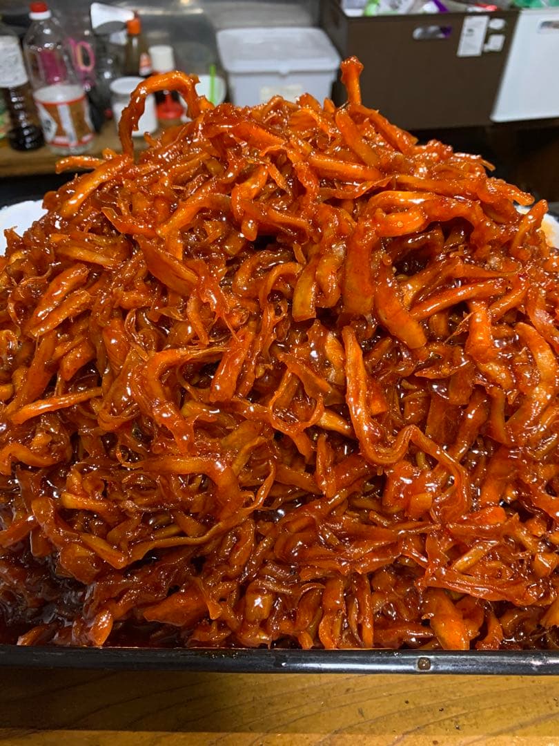 まーなさん　スルメキムチ250g×蓮根味噌600g ×クリーム二つ