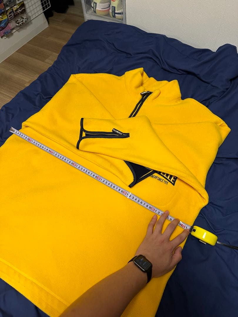 PELLEPELLE イエローハーフジップウェア xl b系