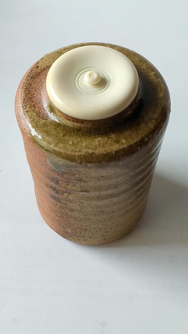 信楽焼 茶入 今井桂秋 作 仕覆 雪月花七宝緞子 茶道具 共箱 新品 未使用品