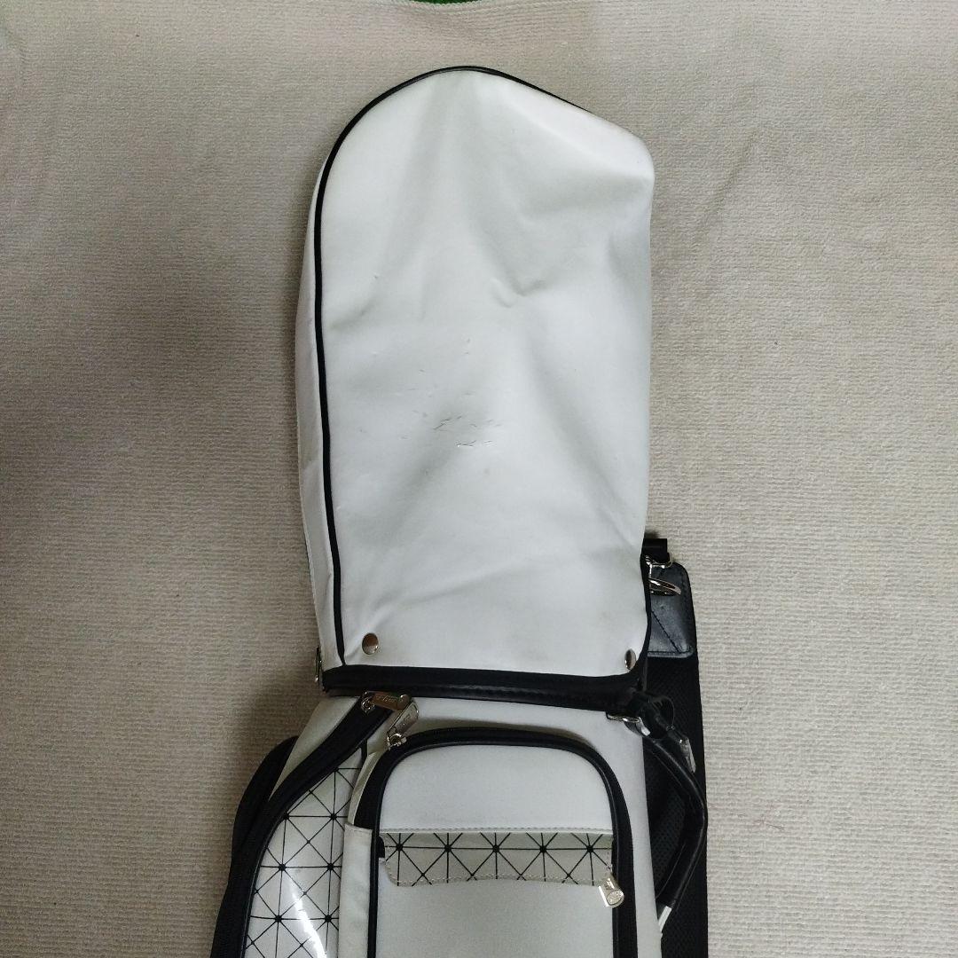 PGM GOLF キャディバッグ ホワイト キャスター付き
