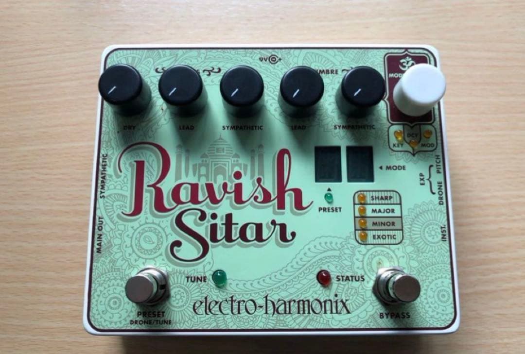 electro-harmonix Ravish Sitar ギターエフェクター