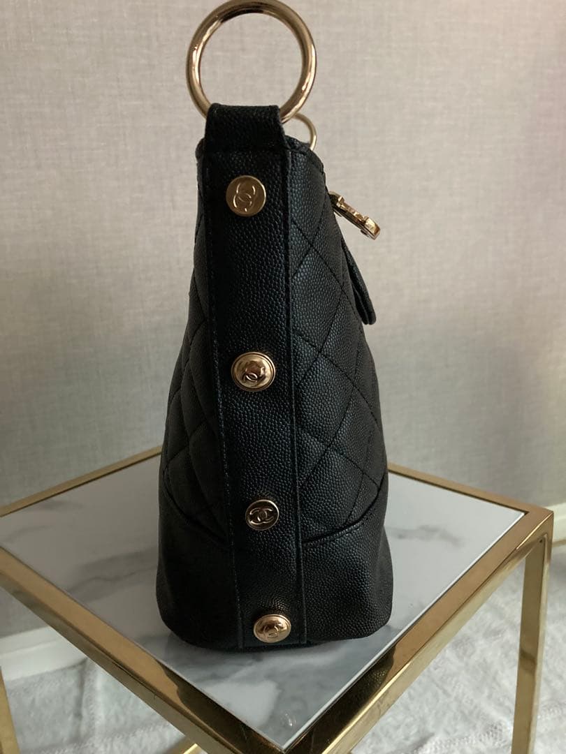 CHANEL ノベルティ チェーン キルティング ショルダーバッグ