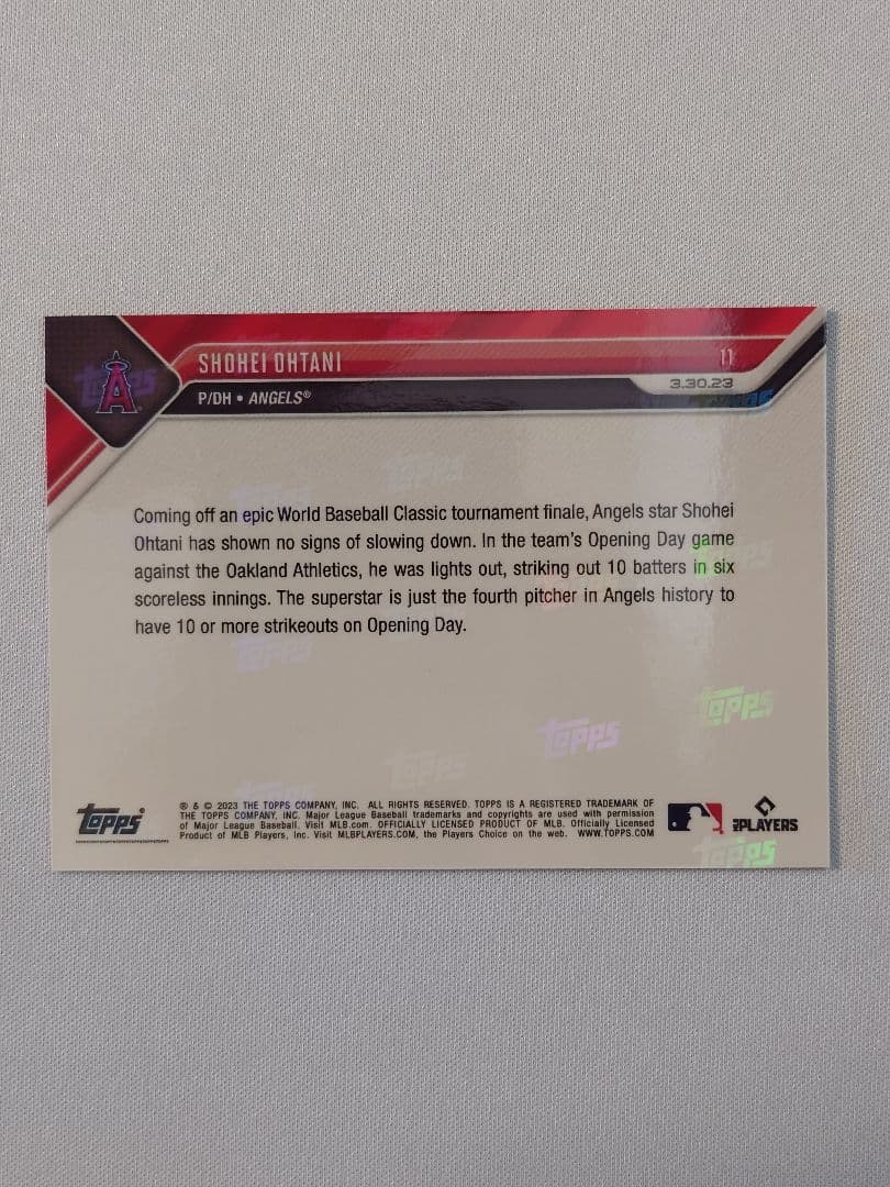 topps now 大谷翔平 エンゼルス 北海道日本ハムファイターズ 16