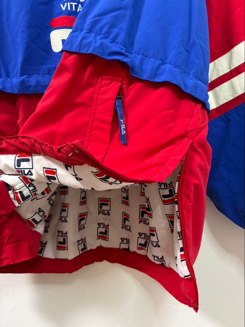 90s FILA フィラ　ヴィンテージ　スノボウェア　スキーウェア　LL 大きめ