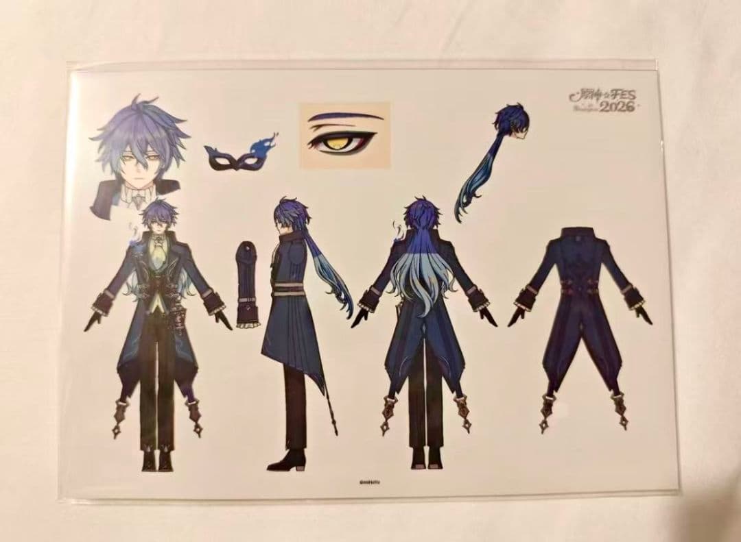 原神 fes 会場限定 vipチケット特典　原画ポストカードセット フリンズ