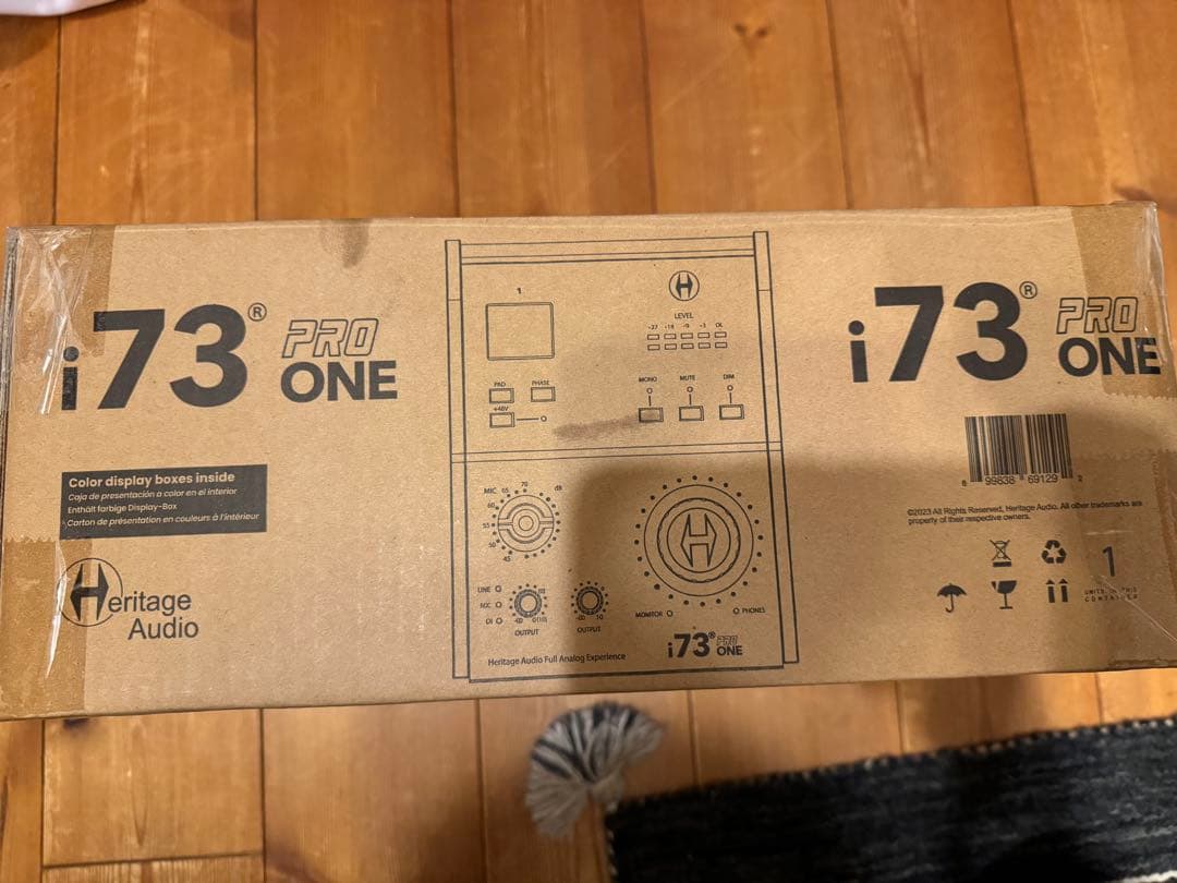 新品未使用品　Heritage Audio i73 PRO ONE