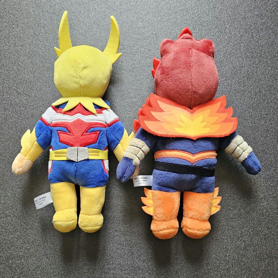 僕のヒーローアカデミア　オールマイト　エンデヴァー　マスコット　クッションカバー