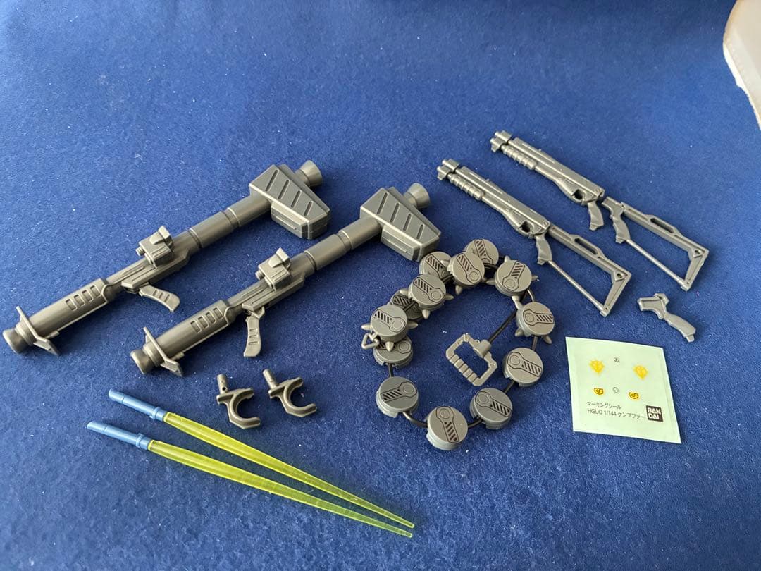 ファビ　HGUC ケンプファー　高機動型風　改造品 全塗装　完成品