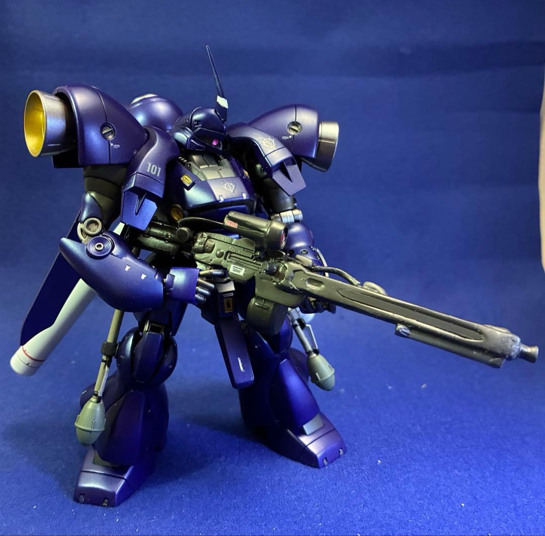 ファビ　HGUC ケンプファー　高機動型風　改造品 全塗装　完成品