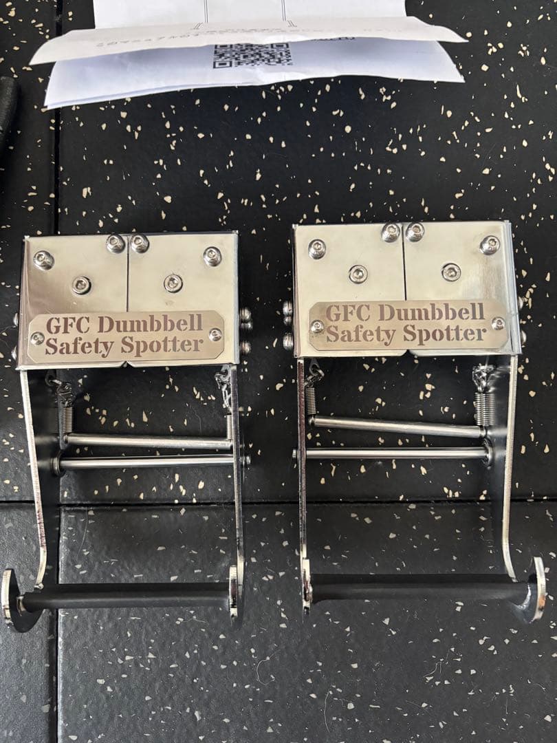 美品　GFC セーフティダンベルスポッター MBC POWER