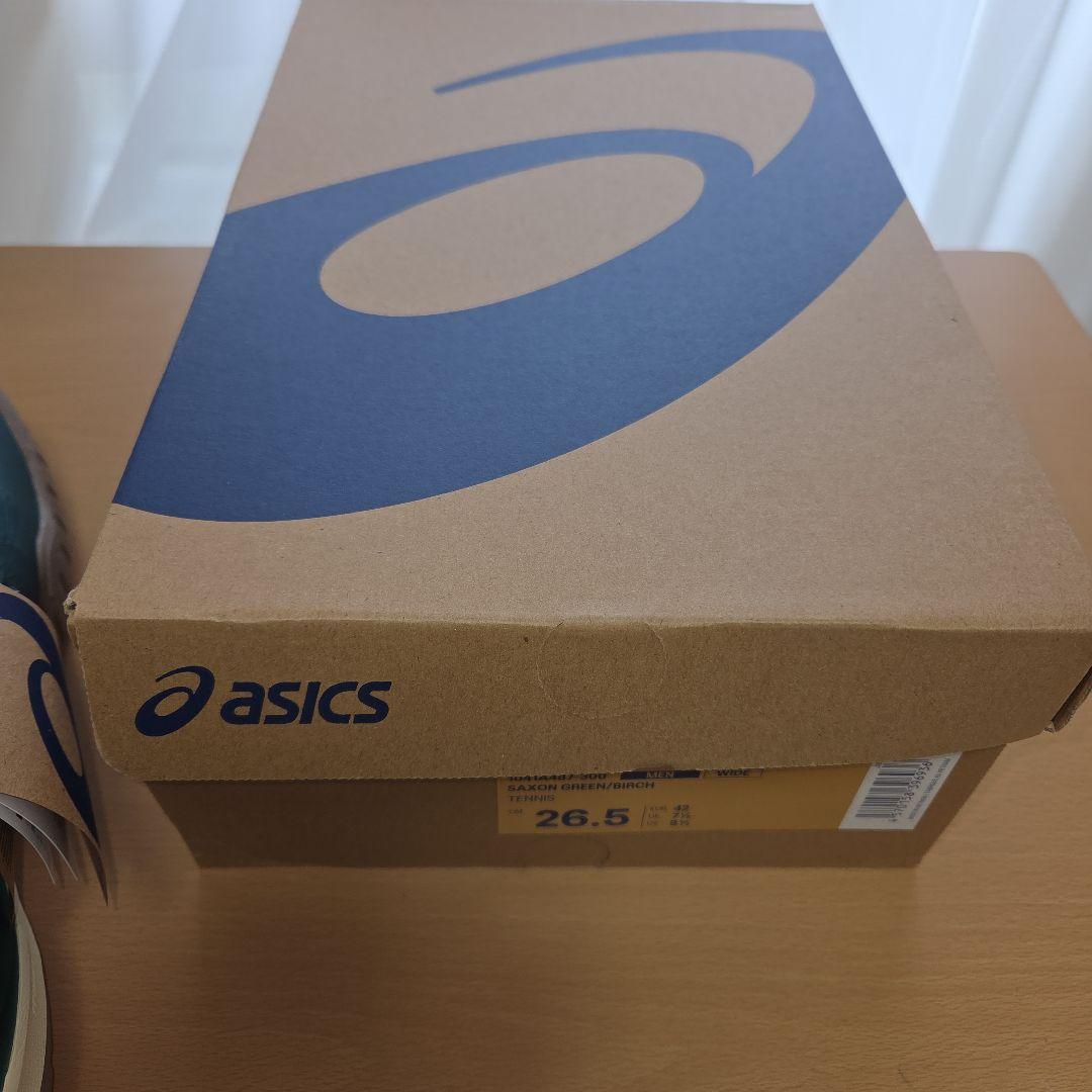 26.5cm WIDE ゲルレゾリューション10オールコート 新品テニスシューズ