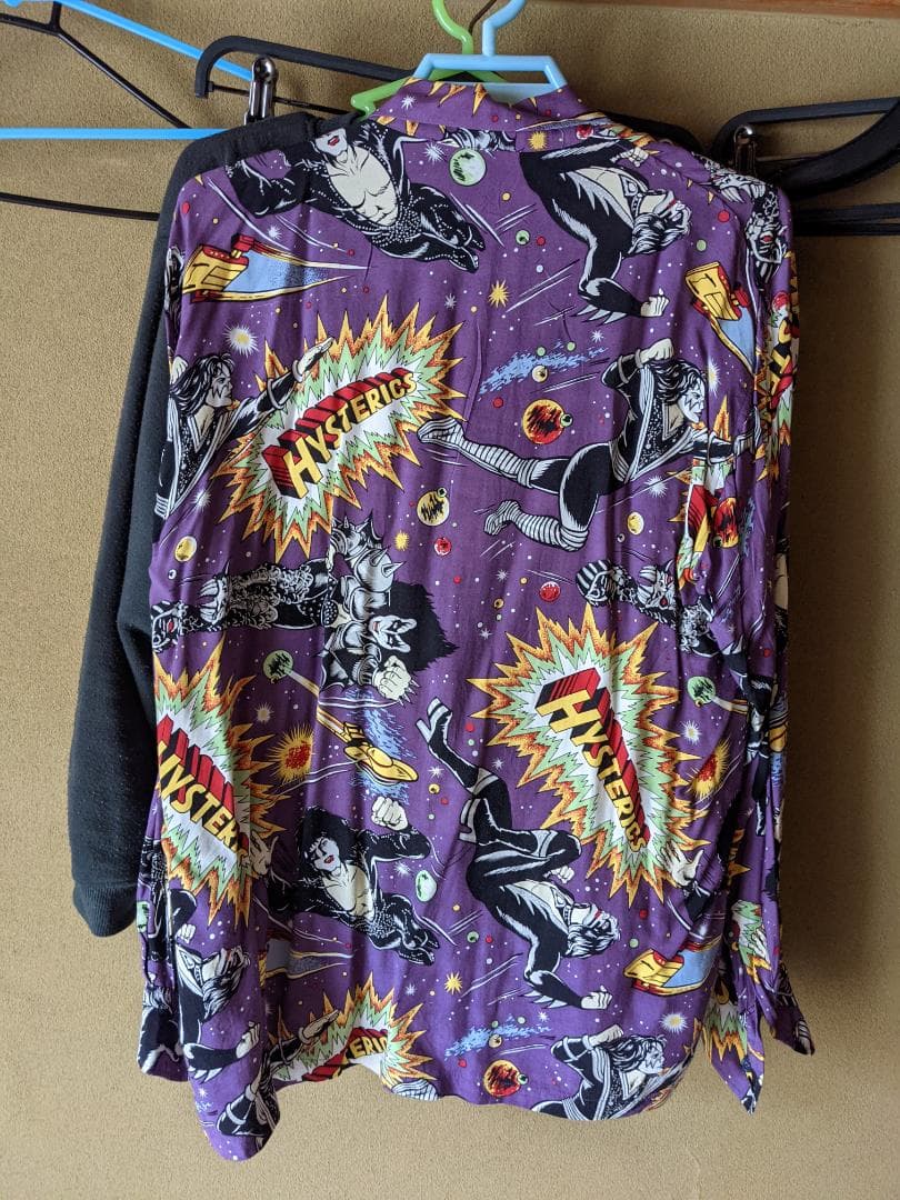 KISS 総柄シャツ　ヒステリックグラマー