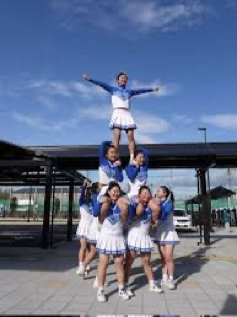 聖和学園高校　チアリーディング部　ユニフォーム　4点セット　チアリーダー
