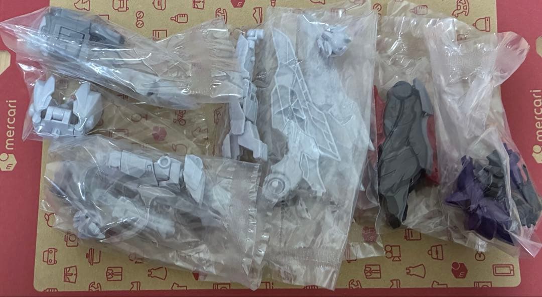 ミニプラ　テガジューン　ダークウルフデカリバー50 セット