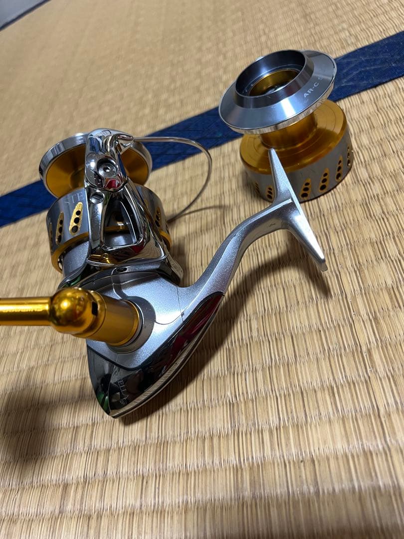 08ステラSW 10000XG夢屋ハンドル +替えスプール