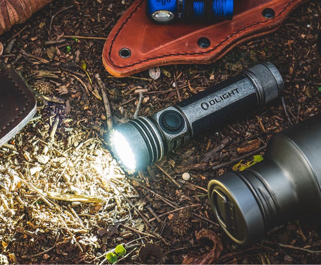 在庫少！オーライト　olight Seeker4 Pro シルバーメッキブロンズ