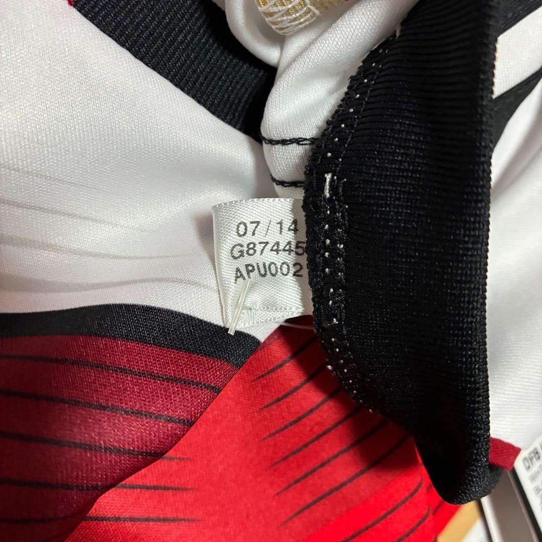 新品未使用　2014年　ドイツ代表　W杯優勝　ユニフォーム　4XO　アディダス