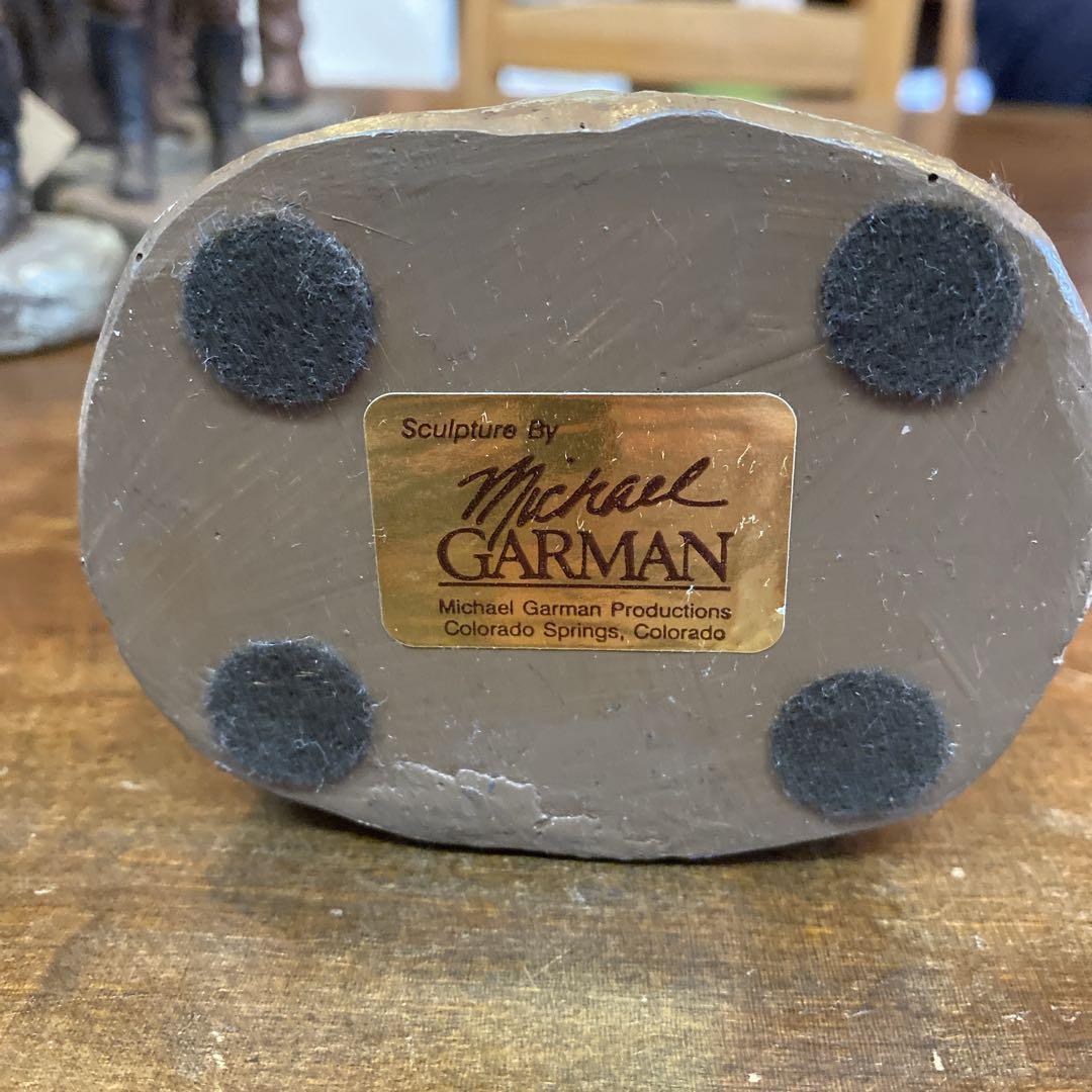 マイケルガーマン　オールドアメリカン　カウボーイ 彫刻