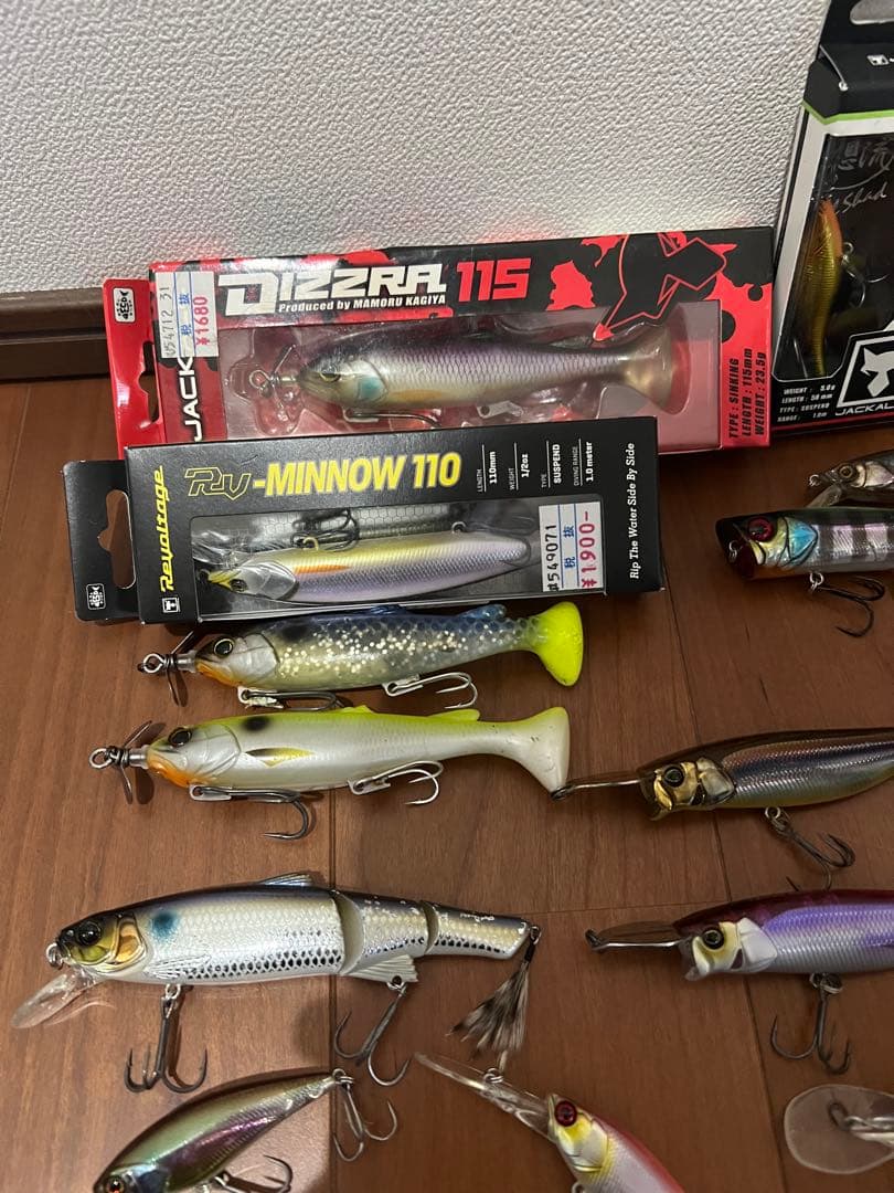 バスルアー引退セット　ジャッカル