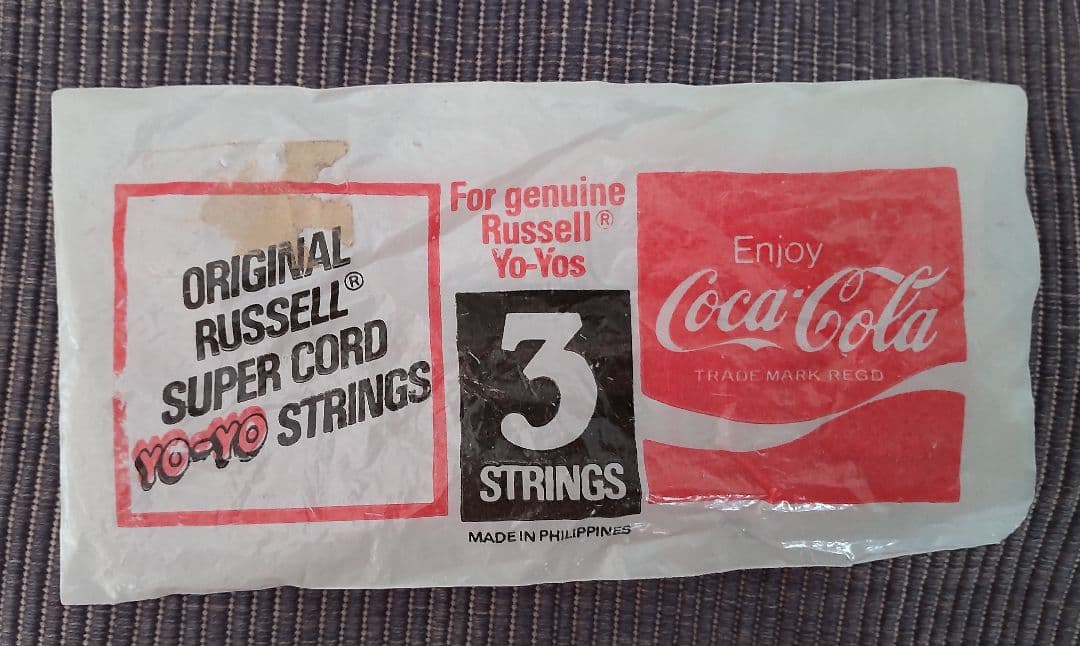 Coca-Cola Russell Yo-Yo ストリング付き