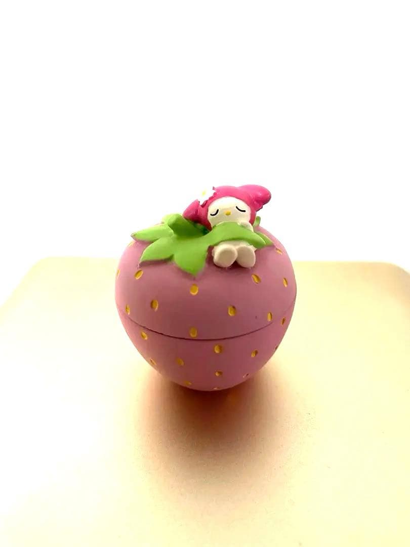 マイメロディー　蓋付き物入れ　置物