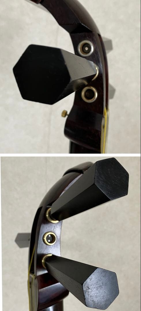 バ*友様 津軽三味線 太棹 紅木 人工皮革