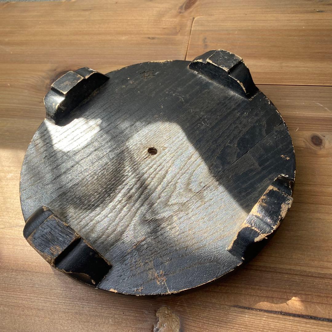 フランス　ベルギー　ガラスドーム　展示ケース　アンティーク　古道具　木　黒