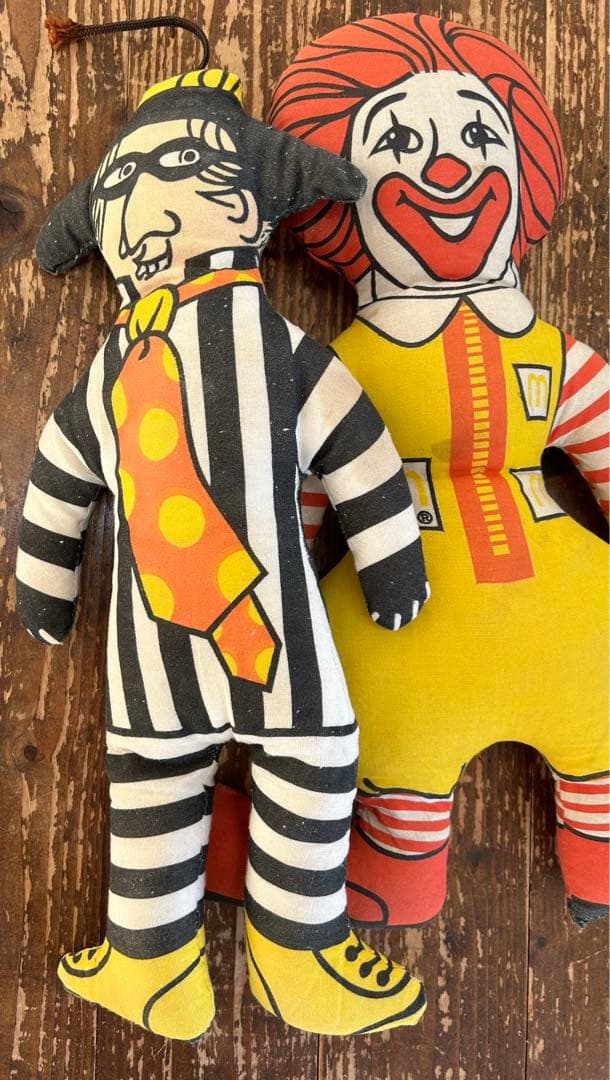 アメリカ ビンテージ マクドナルド 人形 ぬいぐるみ