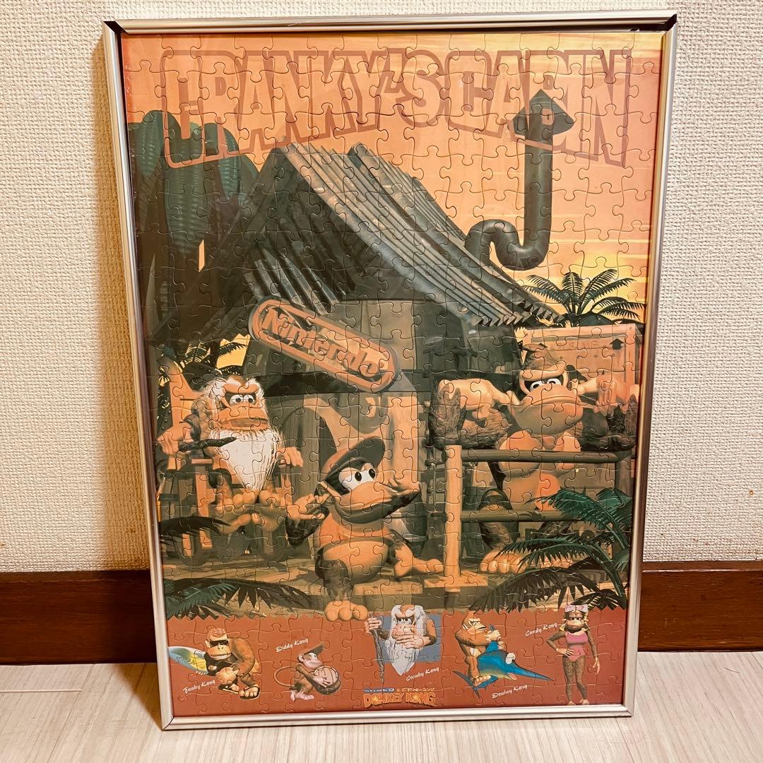 ドンキーコング ジグソーパズル 希少 レア 任天堂 ①