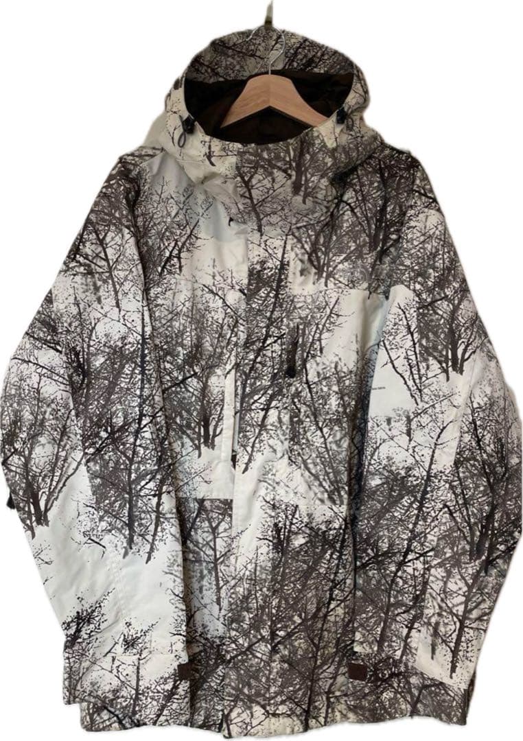 THE NORTH FACE フード付きウェア 木の模様