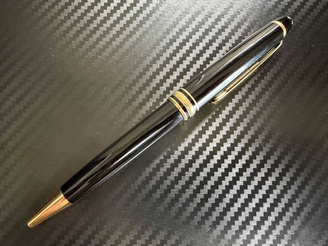 未使用に近い モンブラン マイスターシュテュック 164 ボールペン ブラック