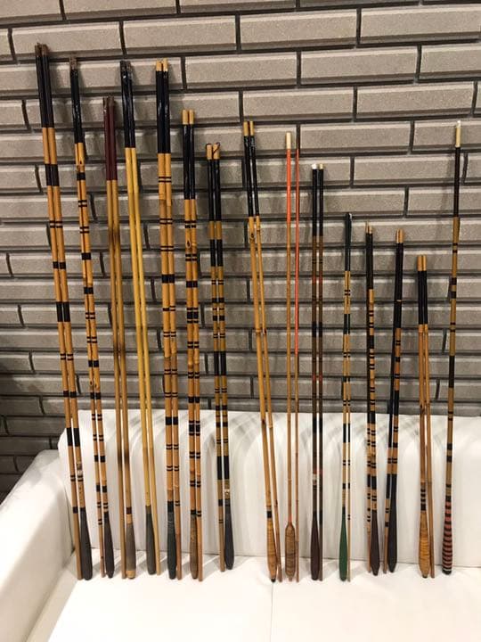 お願いします助けて‼️ヘラ竿15種類セット竹竿複数