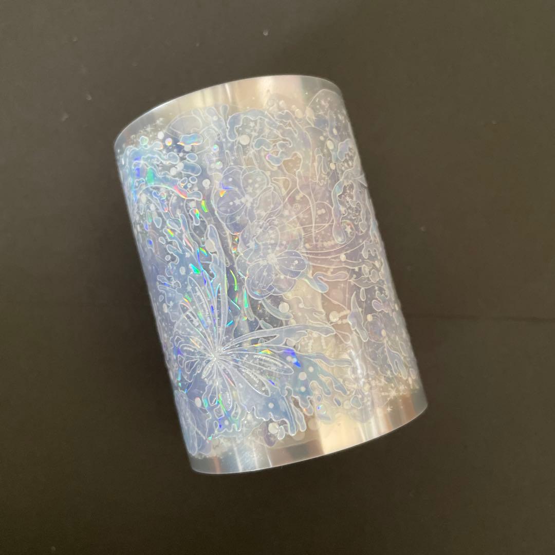 中古⑤ 海外マスキングテープ　装飾　花　PET