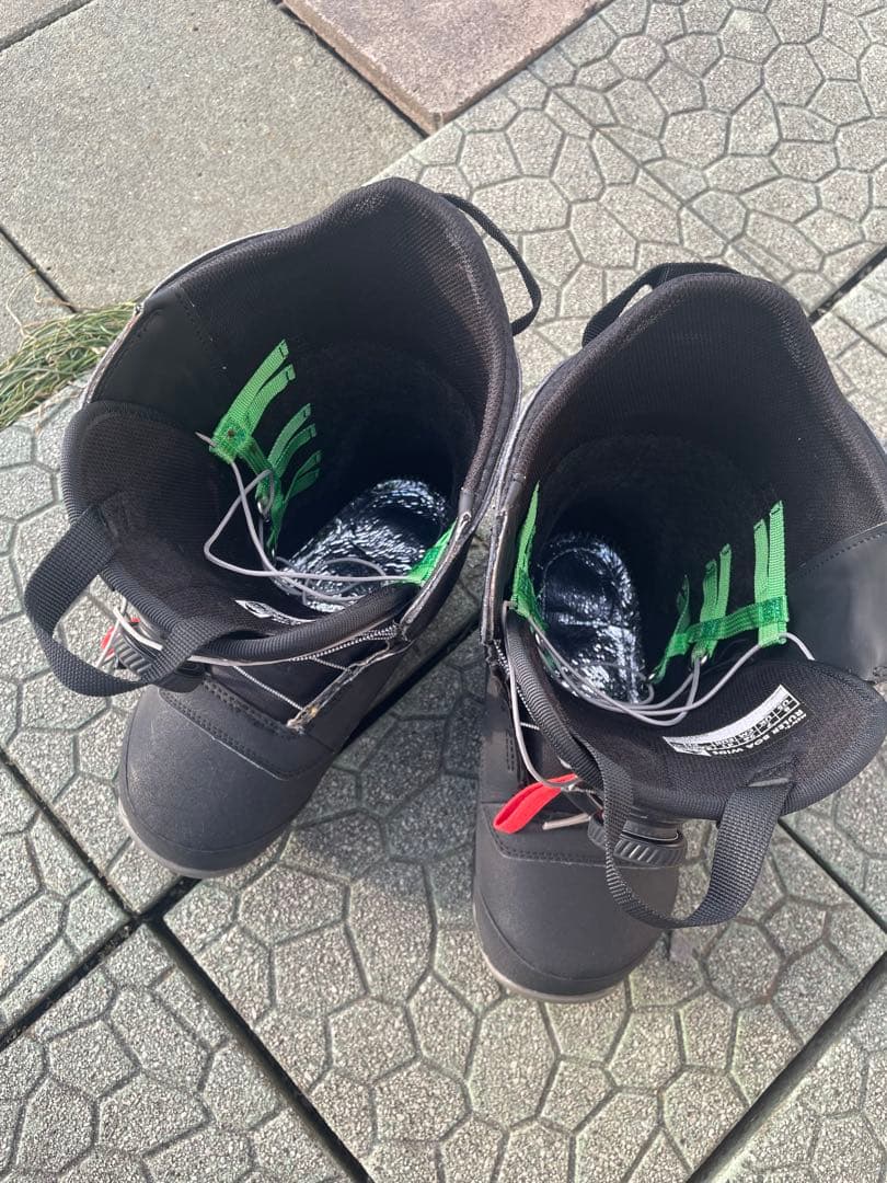 バートンルーラーボア　ワイド　FLUX スノーボードブーツ バインディングセット