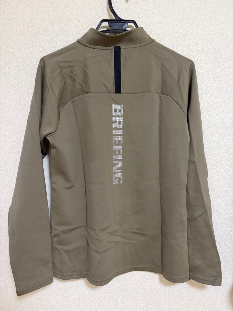 BRIEFING ハーフジップシャツ