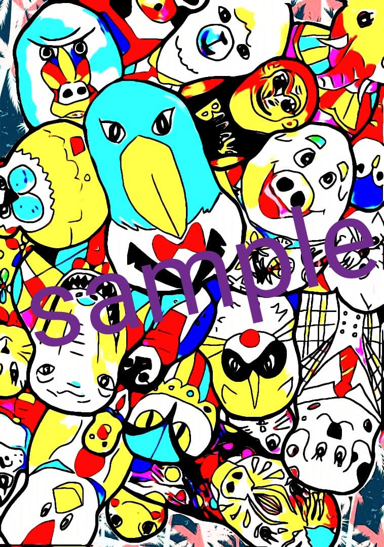 大感謝祭！ オリジナルアート作品 新作も含めた3作品選べます 絵画 インテリアに