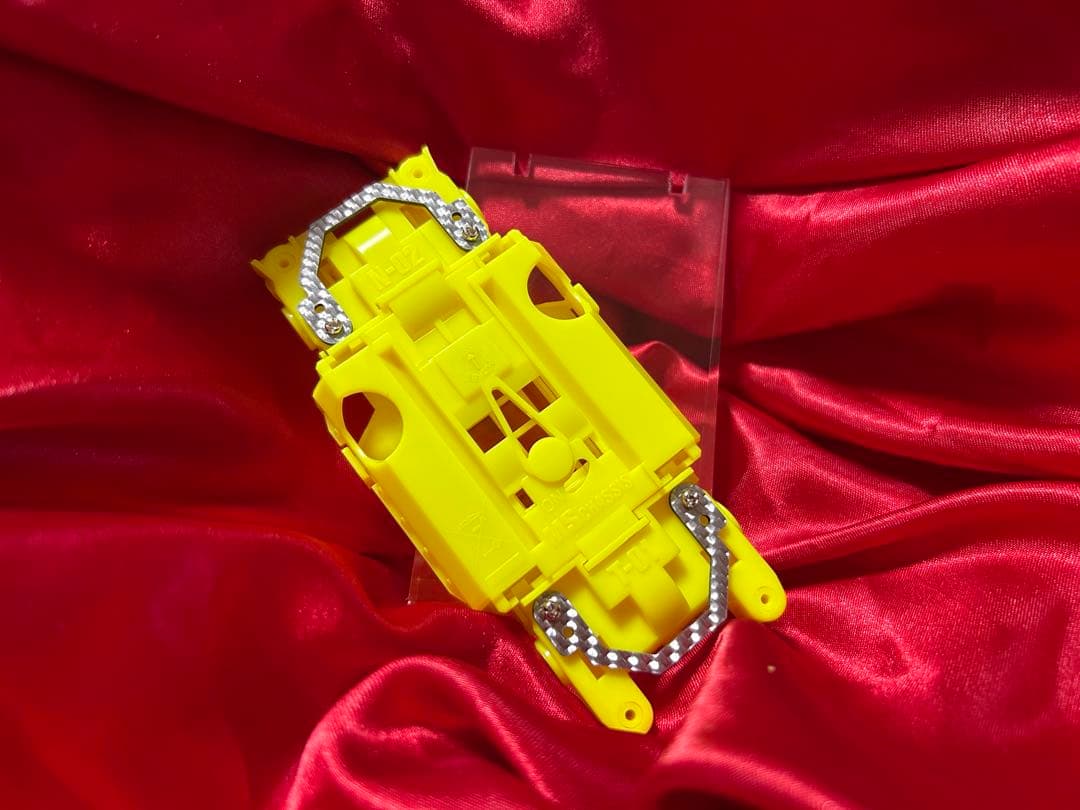 Ｎｏ．1 ミニ四駆 MSフレキ イエローシャーシ パーフェクトセット