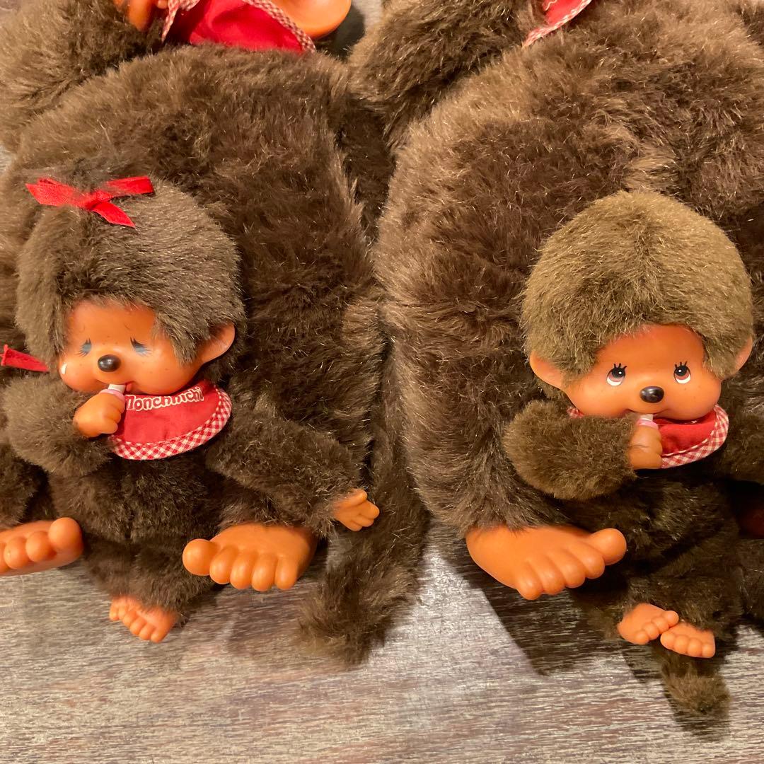 38800昭和レトロ モンチッチ 当時物 ビンテージ セキグチ 4体セット