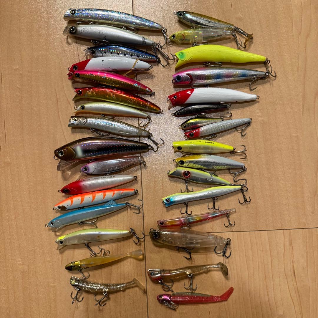 シーバス　ルアー　引退　セット