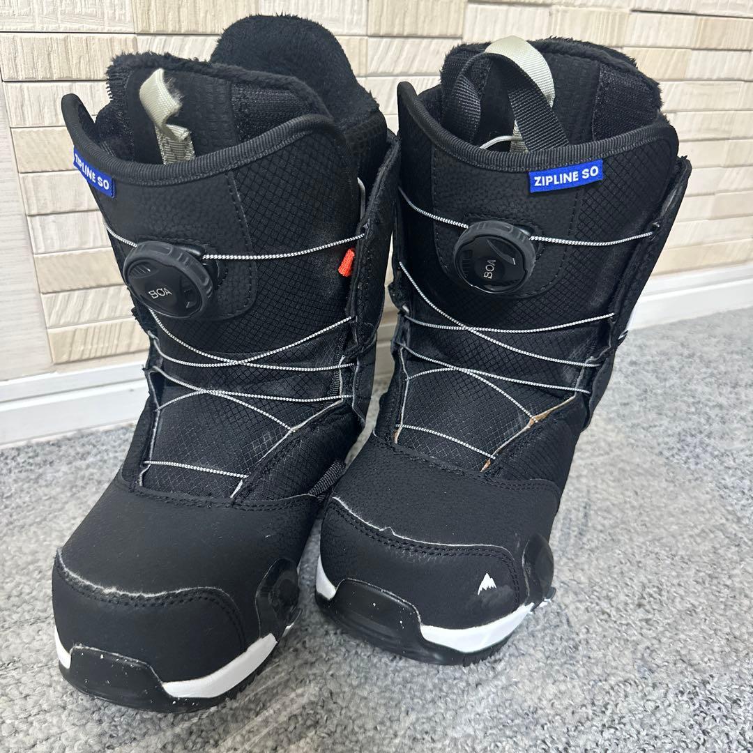 BURTON ZIPLINE STEP ON ブーツ 23cm ブラック