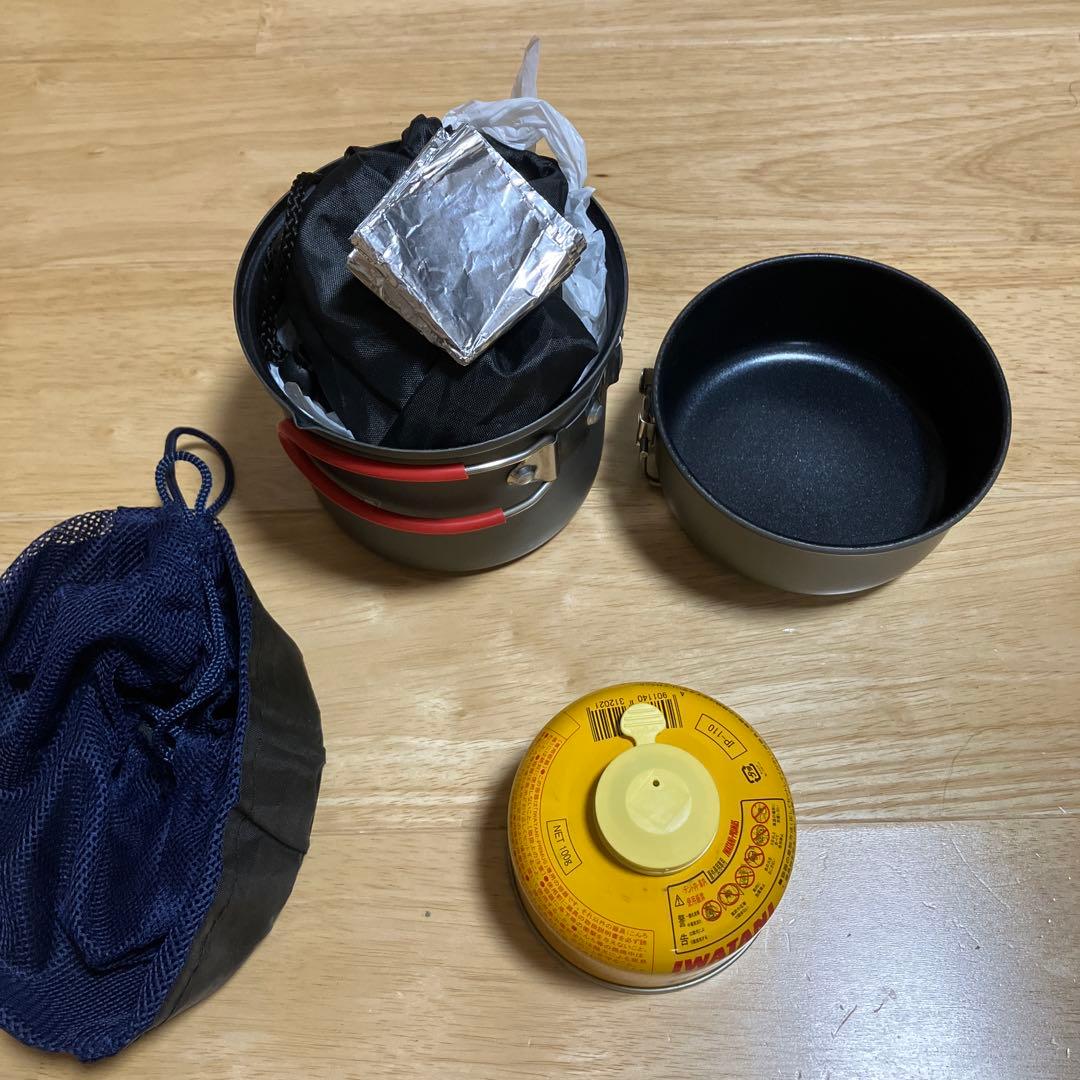 soto ウインドマスター　コールマン　パックアウェイ ソロクッカーセット　風防