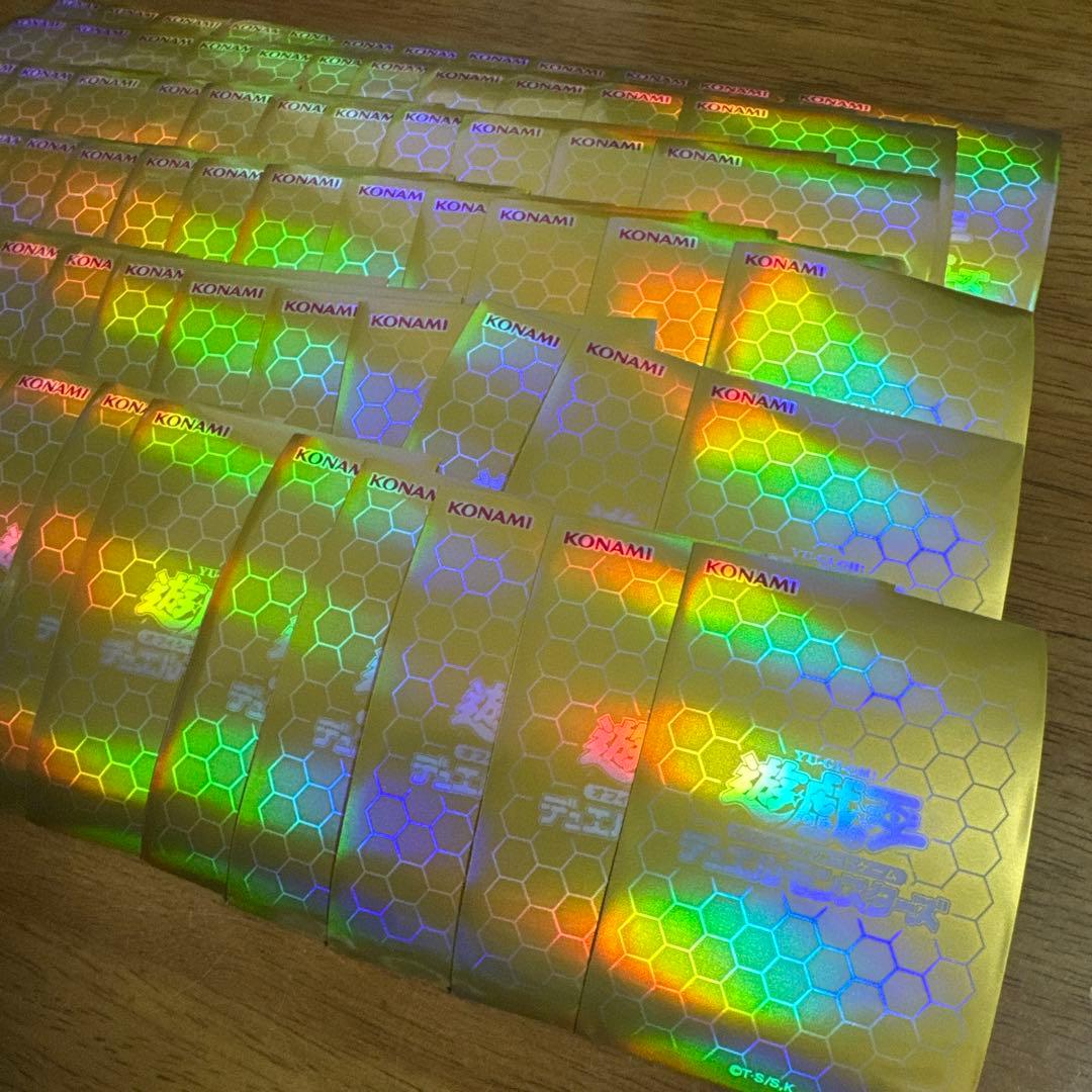 遊戯王 ハノイゴールド 70枚 スリーブ