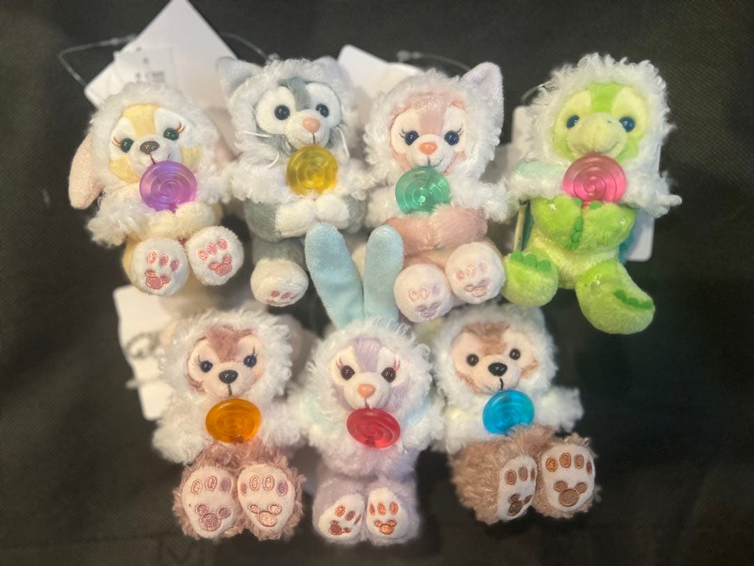 ぬいぐるみチャーム　ダッフィー＆フレンズのホワイト・ウィンタータイム・ワンダーズ