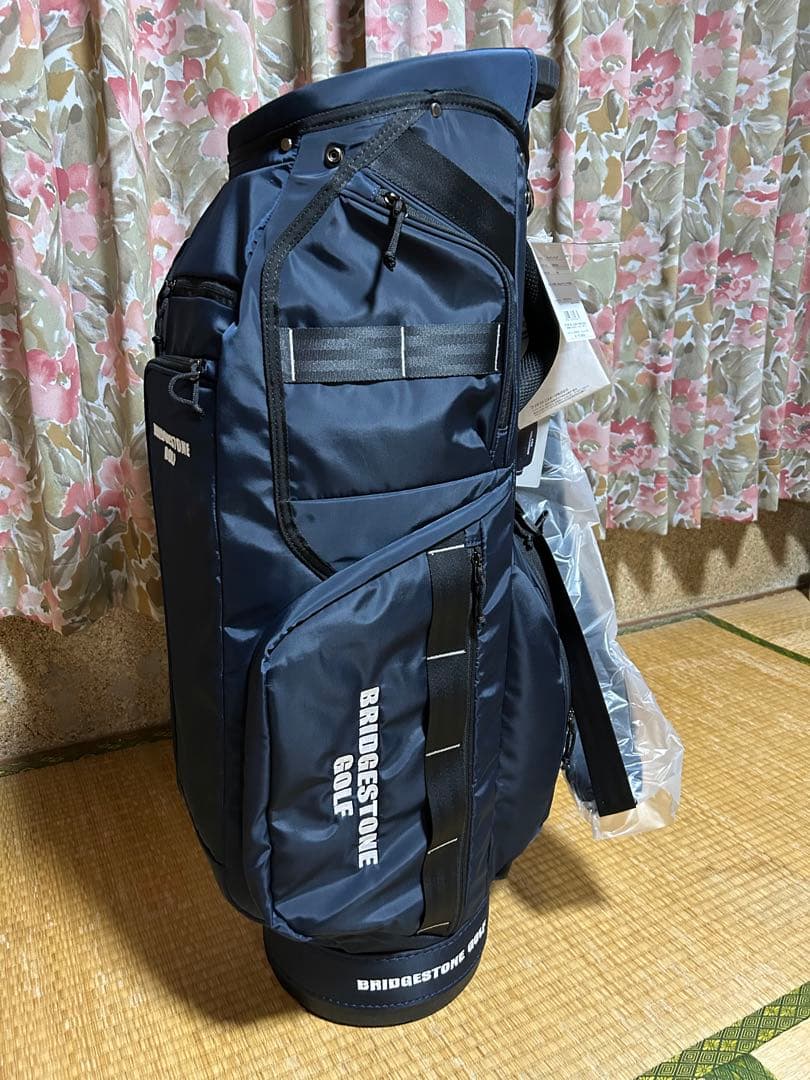 BRIDGESTONE キャディバッグ CB2526 2025年モデル ネイビー