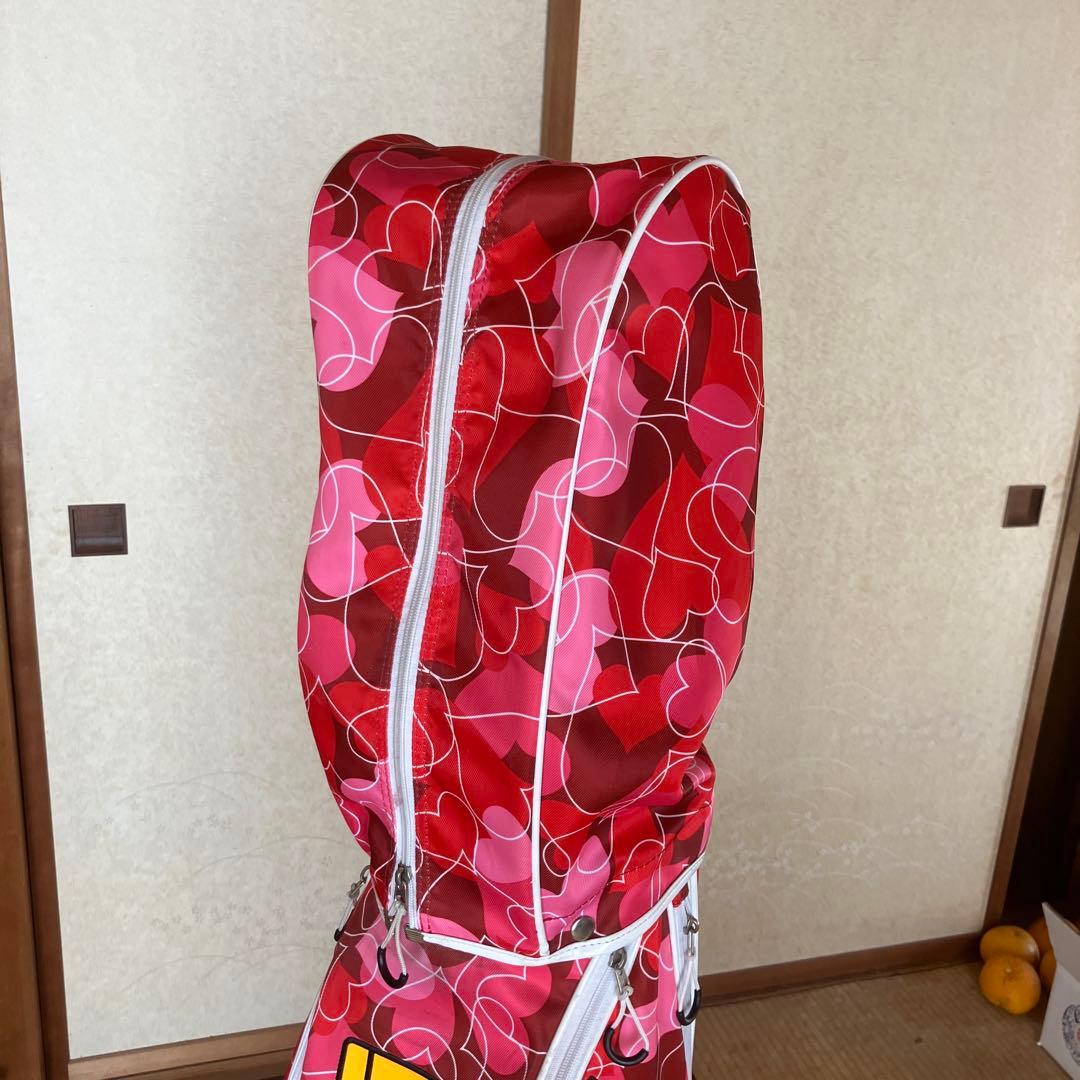 LTI ハート柄 ゴルフバッグ