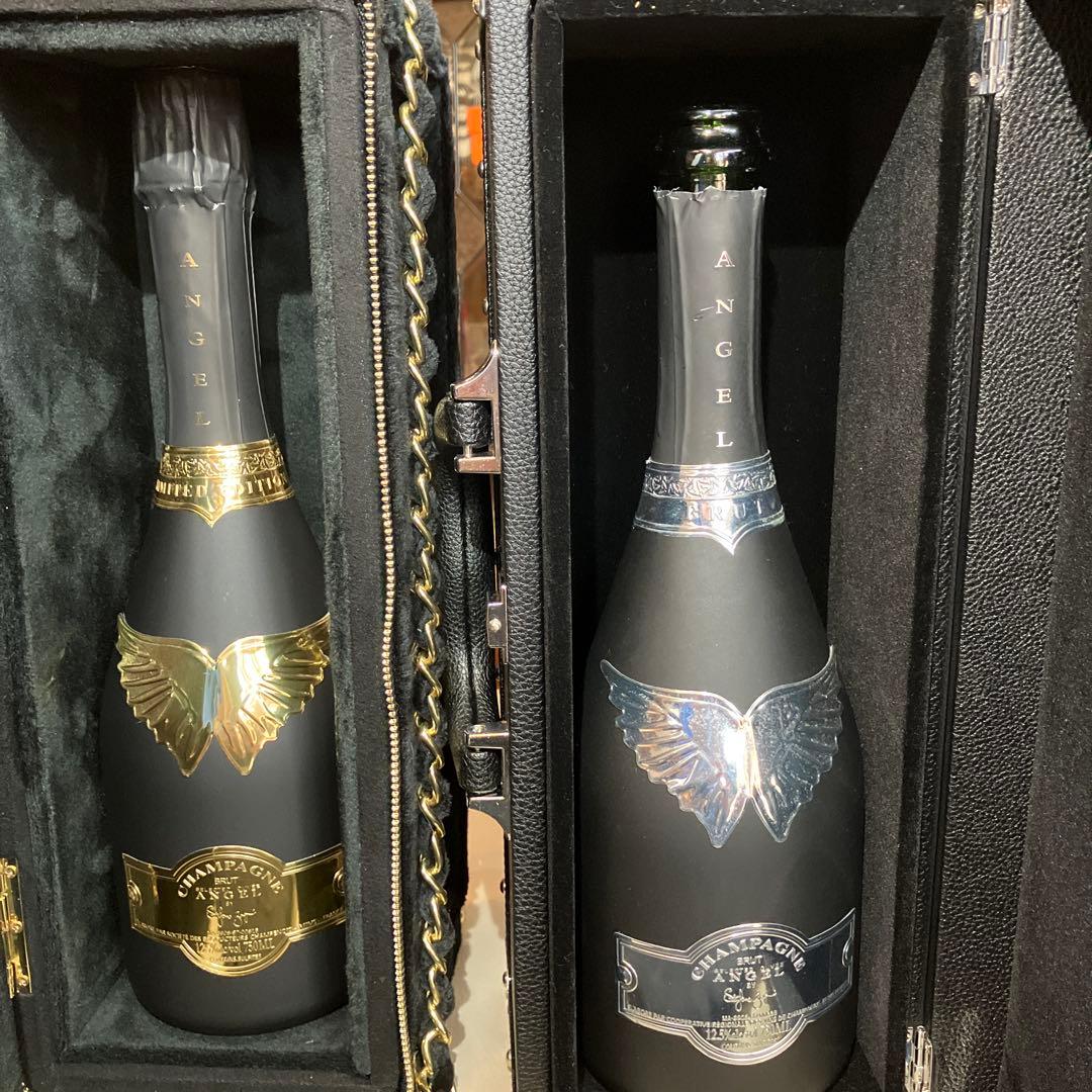 エンジェルシャンパン　5周年アニバーサリー 未開封箱付き ヘイロー空ボトル箱付