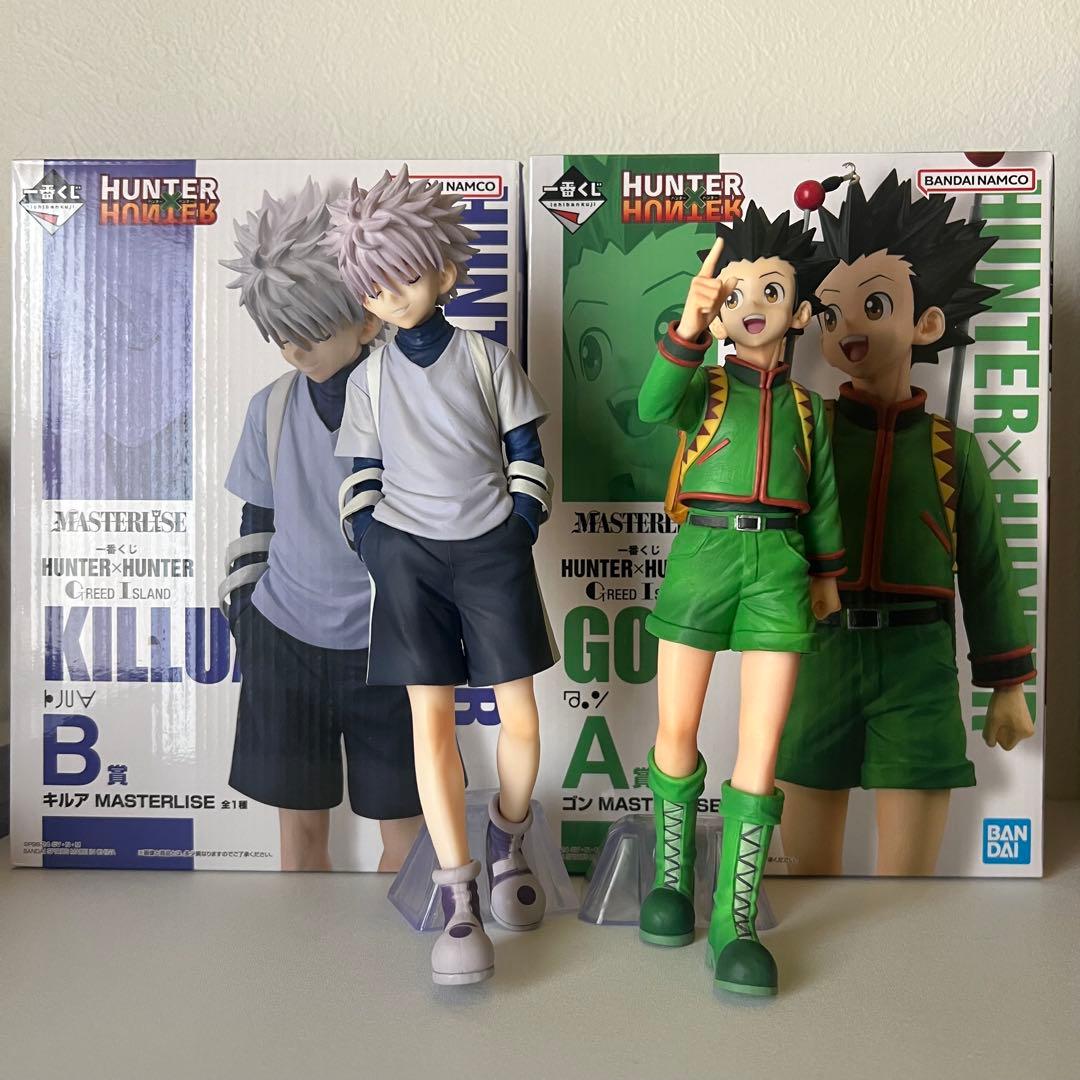 ハンターハンター 一番くじ ゴン キルア A賞 B賞 フィギュア