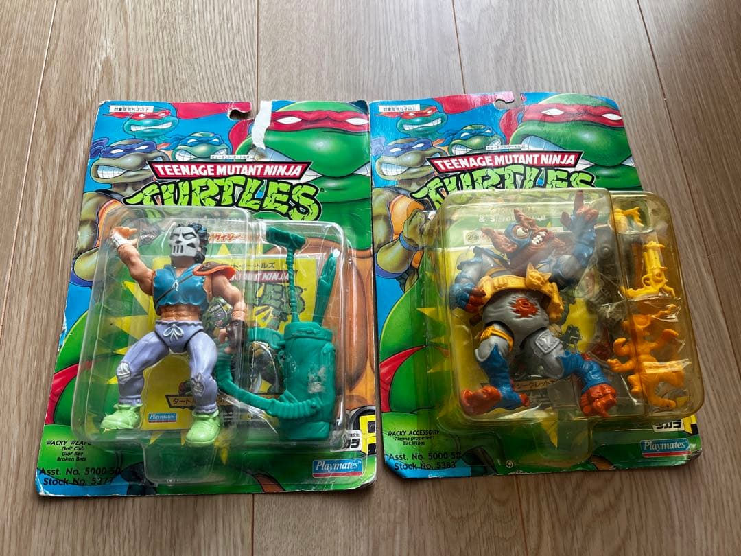 タカラ ミュータントタートルズ ベーシック ウイングナット ケイシージョーンズ