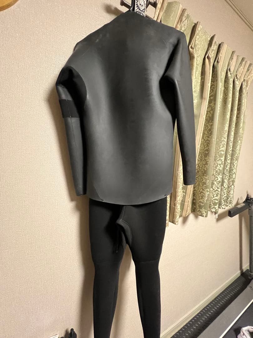 値下げフルスーツ ブラック ネオプレン 膝パッド付き